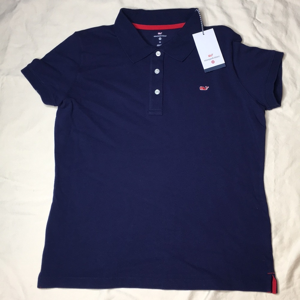 NWT Vineyard Vines Navy Polo